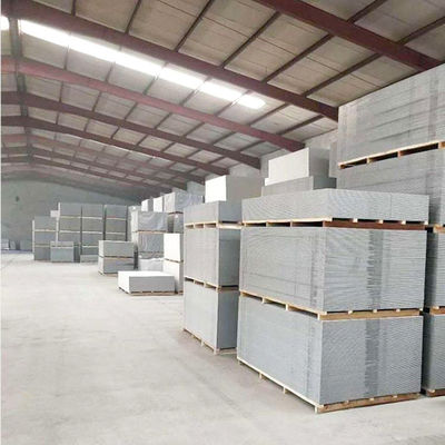 Moderne design stijl cement calcium silicaat vezel bekleding wandpaneel voor appartement