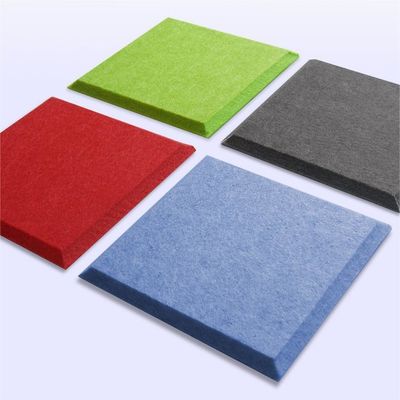 Moderne hotelontwerp 12 mm 24 mm polyestervezel geluidsdicht panelen voor geluidsopname
