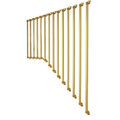 Aluminiumrailings voor moderne appartementen op maat gesmeed ijzeren balustrade trappenrailings