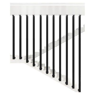 Aluminiumrailings voor moderne appartementen op maat gesmeed ijzeren balustrade trappenrailings