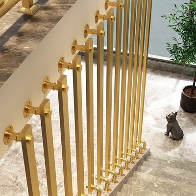 Aluminiumrailings voor moderne appartementen op maat gesmeed ijzeren balustrade trappenrailings