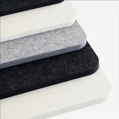 100% Feltvezel Polyester geluidsdicht akoestisch paneel voor Auditorium Gym Customization