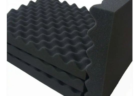 Wit en zwart geluidsdicht polyestervezel akoestisch paneel voor kantoorgeluidsopname
