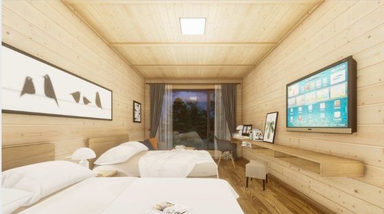 Hoofdmateriaal Deene Comfortabel Interieur Outdoor Commerciële Activiteit Containerhuis