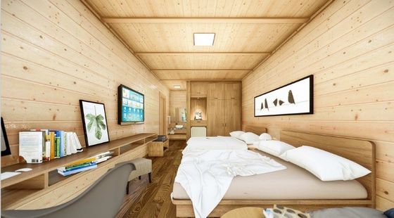 Hoofdmateriaal Deene Comfortabel Interieur Outdoor Commerciële Activiteit Containerhuis