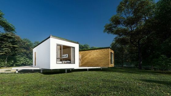 Hoofdmateriaal Deene Comfortabel Interieur Outdoor Commerciële Activiteit Containerhuis