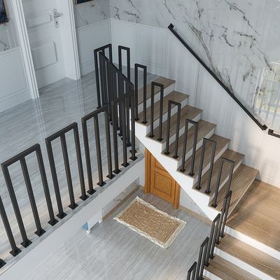 Roestvrijstalen handgreep voor binnentrappen decoratie voor wandbevestiging in appartement