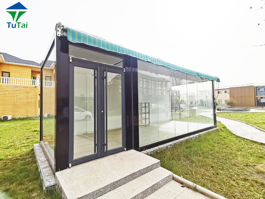 Vlakverpakkingscontainer met staalplaat voor snelle installatie in geprefabriceerde woningen
