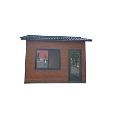 Lichte staalstructuur Frame Flat Pack Container Villa voor prefab huis Draagbare woningen
