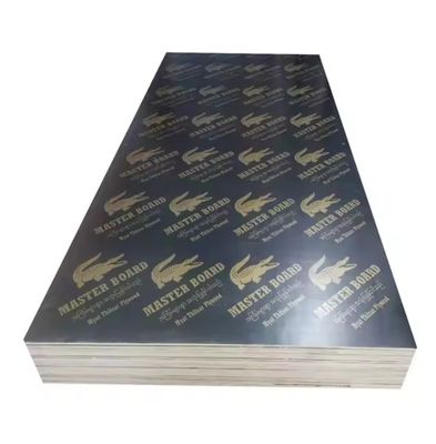 12 mm film geconfronteerd multiplex voor de bouw veneer board oppervlakte materiaal melamine board