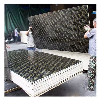12 mm film geconfronteerd multiplex voor de bouw veneer board oppervlakte materiaal melamine board