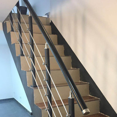 Appartement Balkon Railing Buiten Aluminium Trap Railing voor dekken Wand gemonteerd