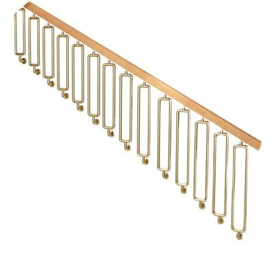 Best Main Walled Iron Balcony Glass Railing Staircase Design voor appartementen