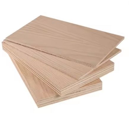 Hotelversiering 18 mm melamien gelamineerd multiplex met veneer board oppervlakte afwerking