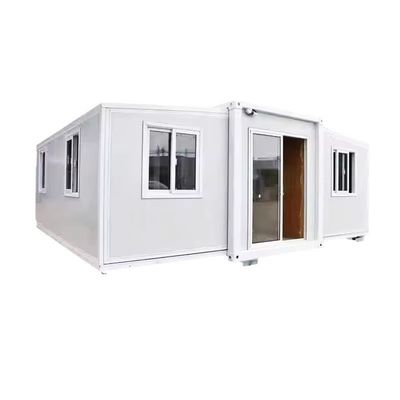 Buiten staal modulaire draagbare doos villa huis voor luxe gefabriceerde wooncontainer