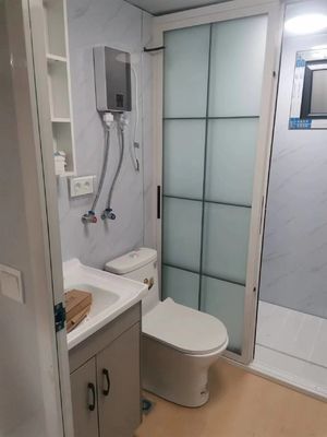 Opvouwbare huizen Moderne stalen platte container voor draagbaar wonen