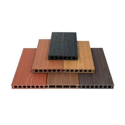 Matt Finish WPC Engineered vloeren voor buiten dektegels uit de levering