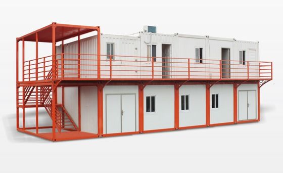 Steel Design Stijl Contemporary Slaapkamer Prefab Modulaire Container Huis Appartement
