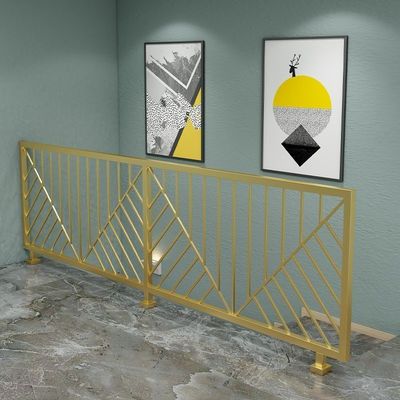 Modern ontwerp metalen tuinrailingen voor wandmontage in appartementen
