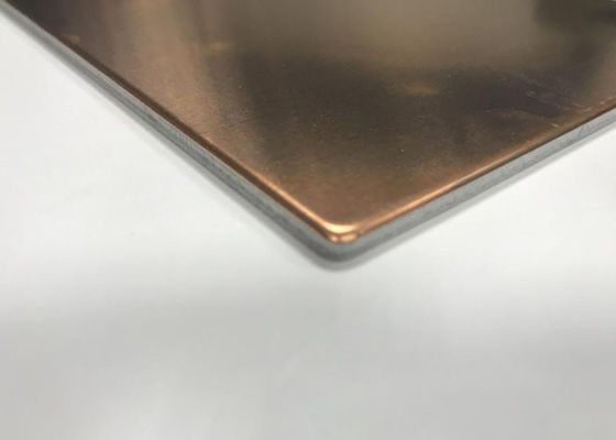 Superieure corrosiebestendigheid koper-plastiek composietbord voor modern interieurontwerp