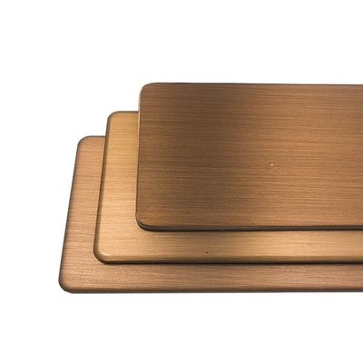 Superieure corrosiebestendigheid koper-plastiek composietbord voor modern interieurontwerp