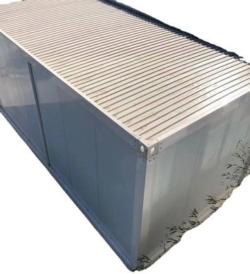 Op maat gemaakte vracht modulaire container kantoor wooncontainer monteren 20ft container huis