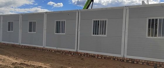 Op maat gemaakte vracht modulaire container kantoor wooncontainer monteren 20ft container huis