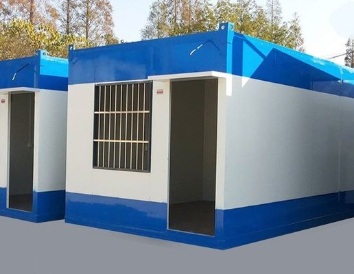 20ft of 40ft thermisch isolatiecontainerhuis met mid-century modern design stijl