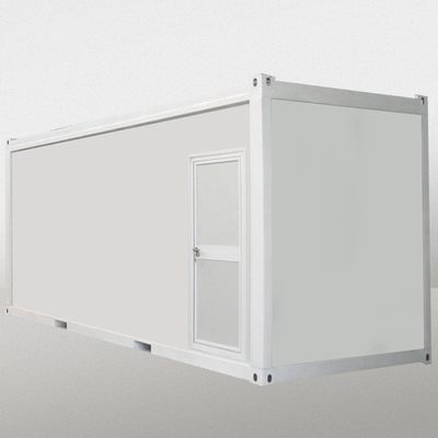 20ft of 40ft thermisch isolatiecontainerhuis met mid-century modern design stijl