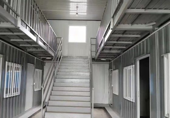 20ft of 40ft thermisch isolatiecontainerhuis met mid-century modern design stijl