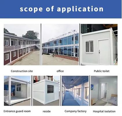 Warehouse Multi-functie Custom Container House Prefab Tiny House met en Multi-functie