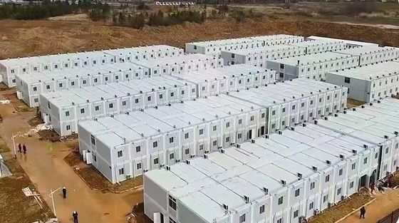 Boerderijhuis 20ft Huis Container Prefab vouwbaar Containerhuis met optionele vloer Direct