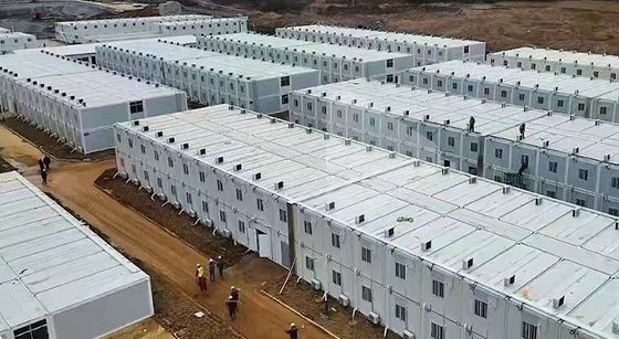 Boerderijhuis 20ft Huis Container Prefab vouwbaar Containerhuis met optionele vloer Direct