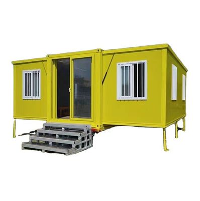Custom 20ft 40ft Uitbreidbaar Opvouwbaar Containerhuis Staalcontainerhuis voor leveranciers