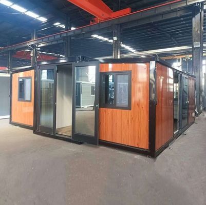 Custom 20ft 40ft Uitbreidbaar Opvouwbaar Containerhuis Staalcontainerhuis voor leveranciers