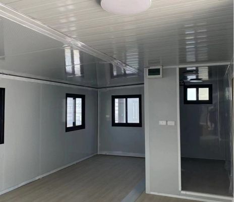 Chinese design staalcontainer huis met badkamer 20ft draagbaar vouwbaar uitbreidbaar
