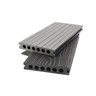 Moderne ontwerp solide hol hout-plastiek balkon composietvloer voor eenvoudige installatie