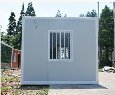 Opvouwbare eenheden Draagbare kantoorgebouwen met snel opvouwbare flatpackcontainerhuizen