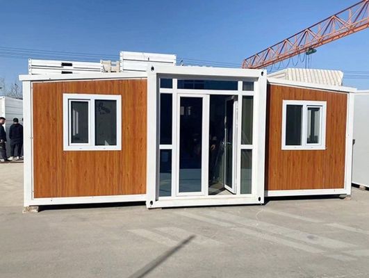 Tijdbesparende installatie staal Chinese ontwerp stijl modulair opvouwbaar container huis