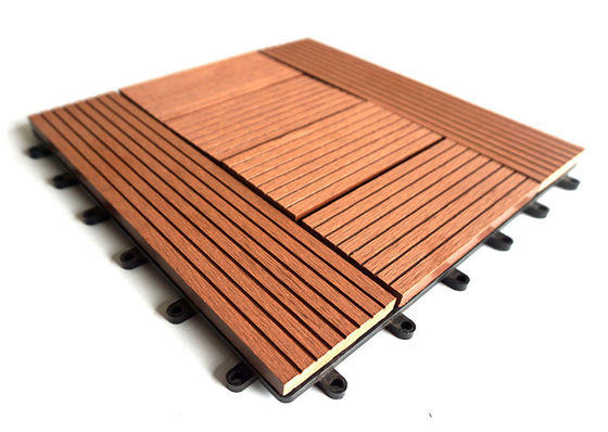 Hoge duurzaamheid Buiten DIY Hout-plastiek vloeren voor moderne achtertuin projecten