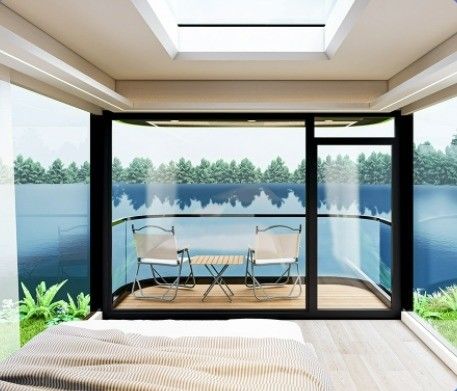 Boerderij Luxe Draagbare Ruimte Capsule Hotel voor Staal Commerciële Ruimte Portacabin