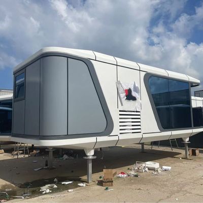 Modulaire ruimte capsule huis voor hotel en villa luxe prefab design stijl postmoderne