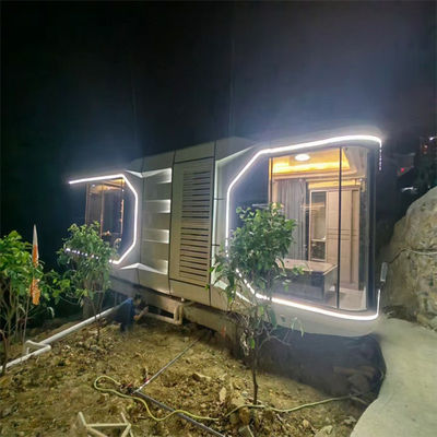 Modulaire ruimte capsule huis voor hotel en villa luxe prefab design stijl postmoderne