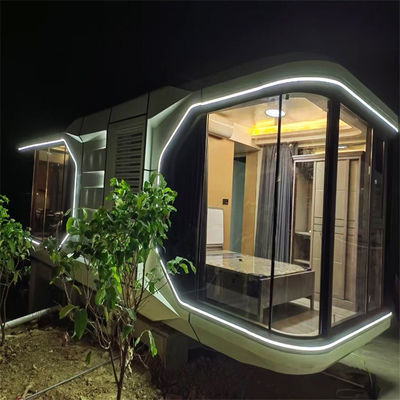 Modulaire ruimte capsule huis voor hotel en villa luxe prefab design stijl postmoderne
