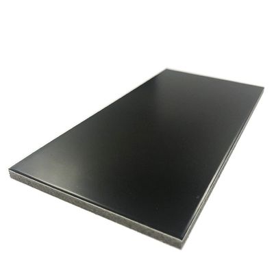 1220X2440MM lichtgewicht aluminium beklede plaat voor brandbeveiliging in geborstelde afwerking