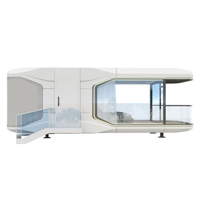 Postmoderne design stijl staal frame Tiny House Space Capsule kamer voor hotel villa verblijf