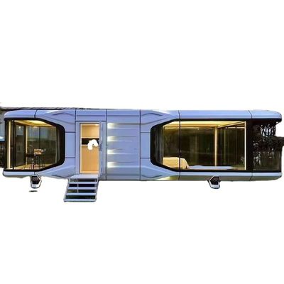 Zelfstandig boerderij capsule huis luxe aluminium prefab met spraakbesturing