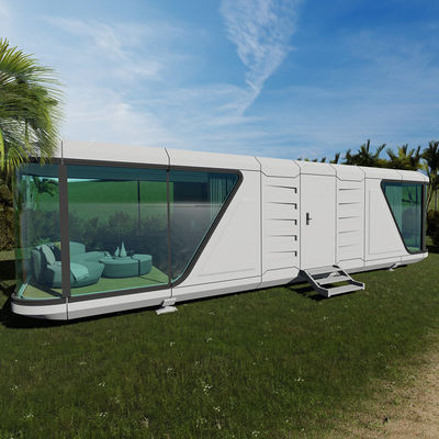 Op maat Capsule Style Hotel Moderne geprefabriceerde boerderij Opvouwbaar Campinghuis