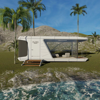 Op maat Capsule Style Hotel Moderne geprefabriceerde boerderij Opvouwbaar Campinghuis