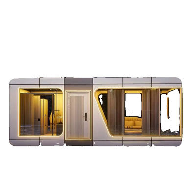 Boerderijstijl Prefab Luxe Hotel Opvouwbaar Moderne Capsule Camping House Hotel